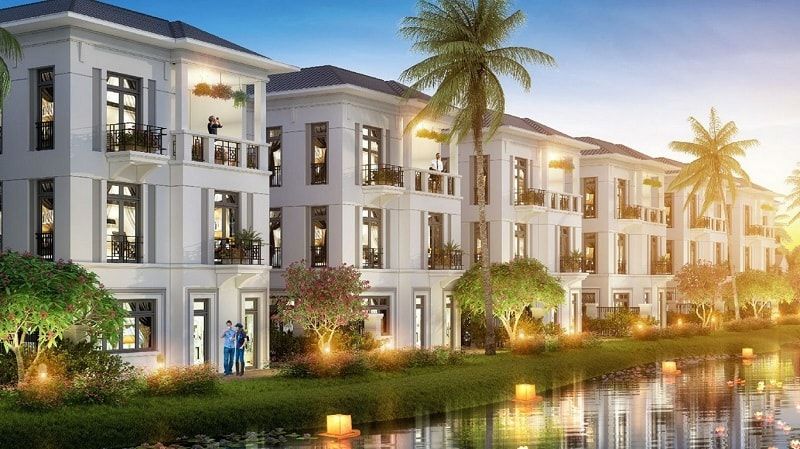 Cho thuê nhà liền kề Komorebi hướng Đông Nam Vinhomes Vũ Yên Hải Phòng, gần hướng TTTM